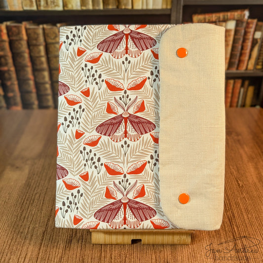 Moth and Mushroom Composition Book Cover