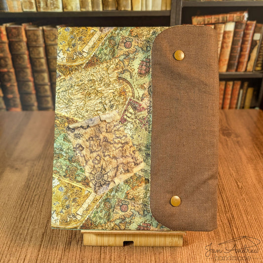 Adventure Map Composition Book Cover