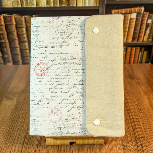 Correspondence Composition Book Cover