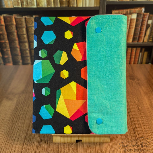 Rainbow Geo Composition Book Cover